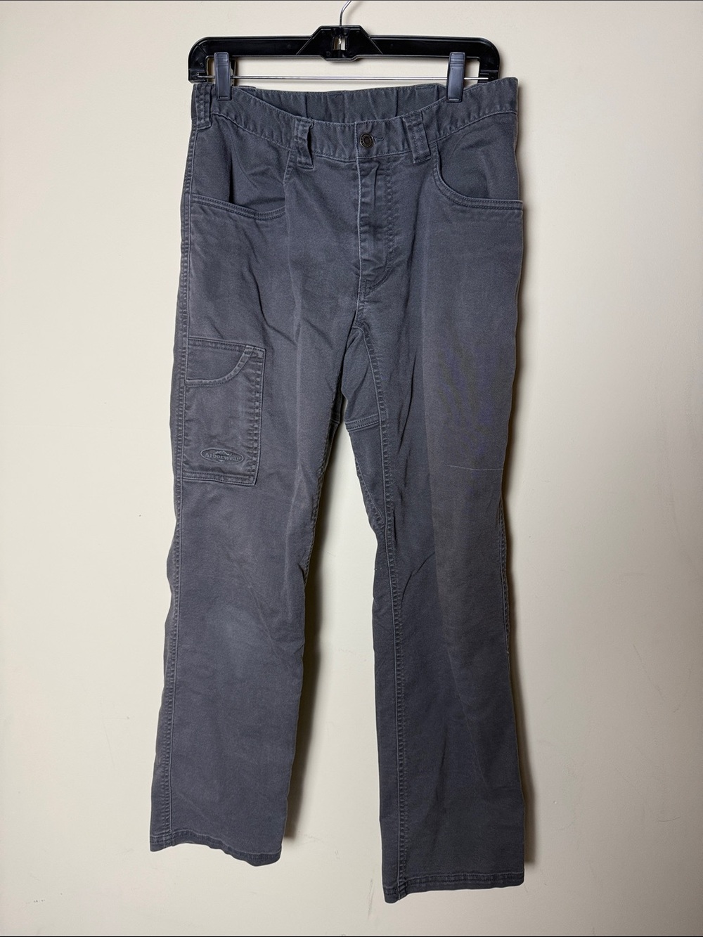 Arborwear Tree Climber Pants Men's 32x32 Gray Canvas Work Utility Pocket